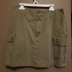 J Crew cargo skirt